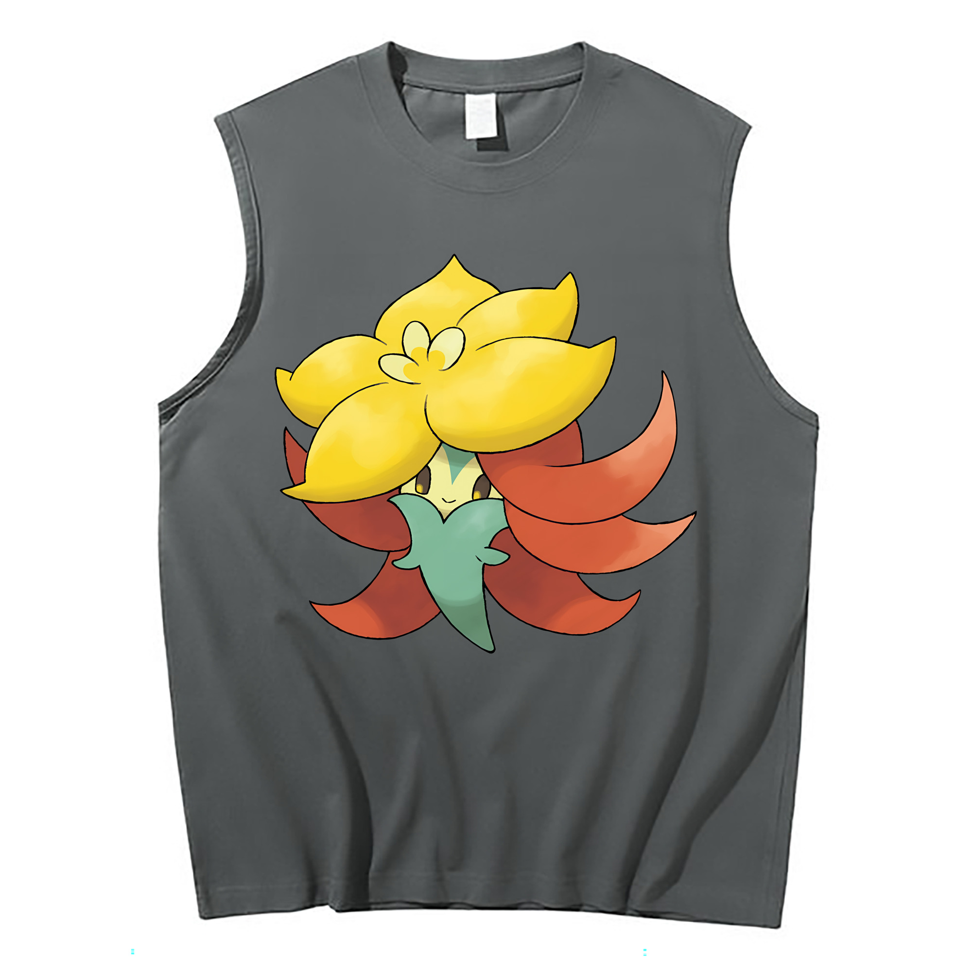 （画像用） ポケットモンスター Pokémon コットン100％タンクトップ（フロントプリント）